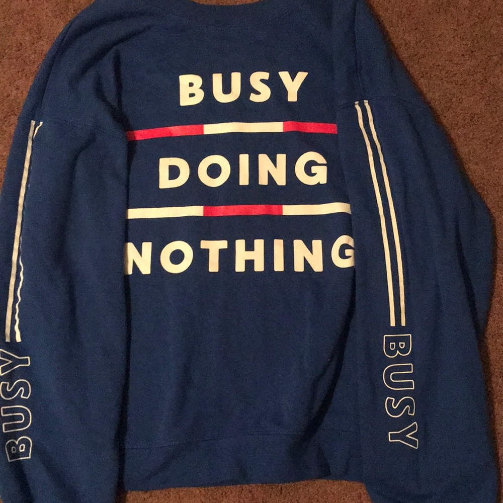 Busy doing nothing...